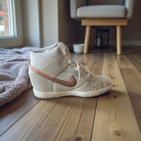Nike Dunk Sky – Women’s Hidden Wedge Sneakers - Picture 1 of 8